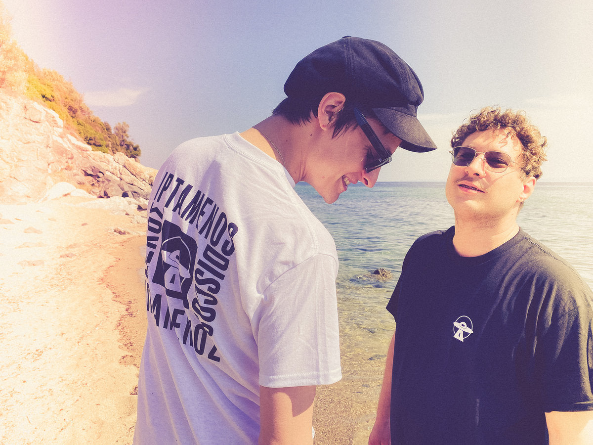 Iptamenos Discos T-Shirt II White