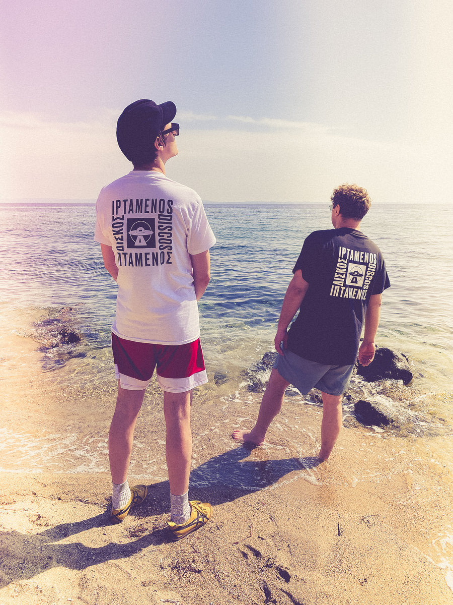 Iptamenos Discos T-Shirt II White