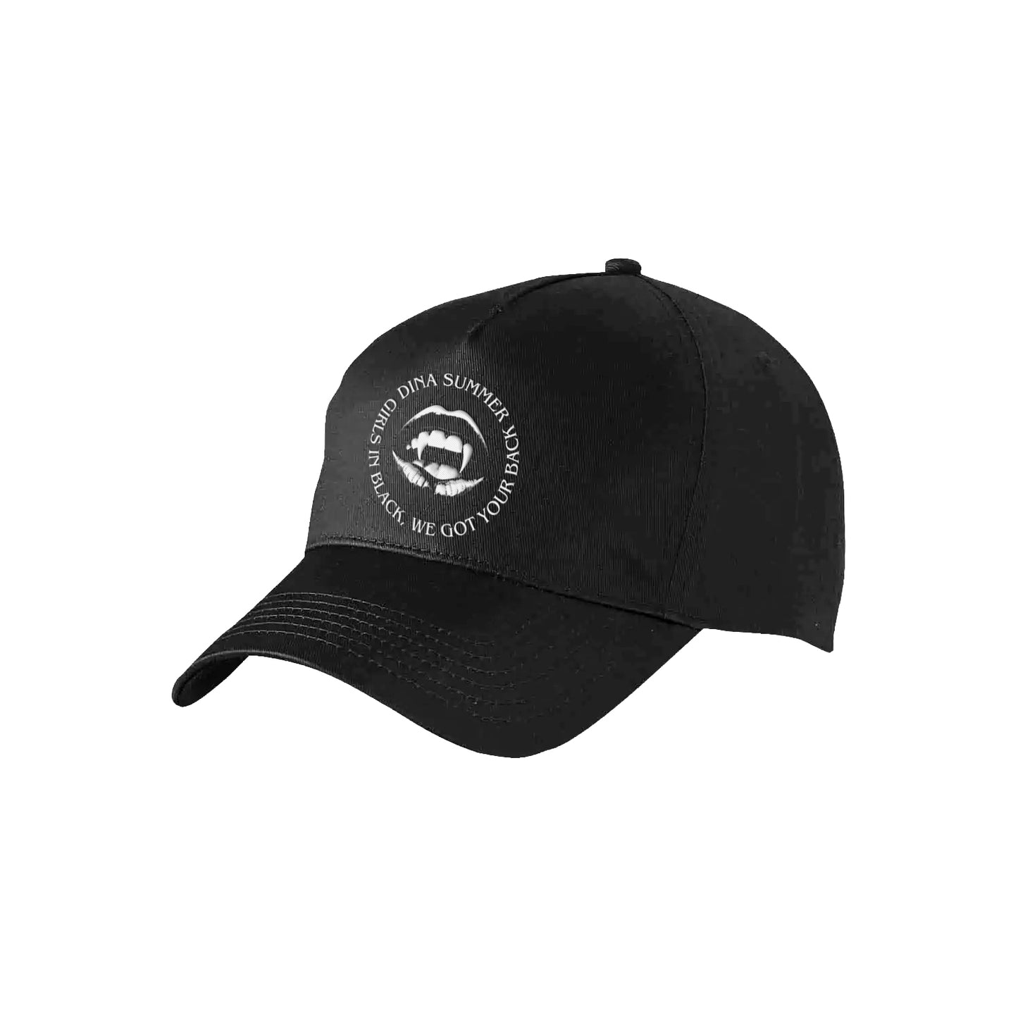Dina Summer Cap Black