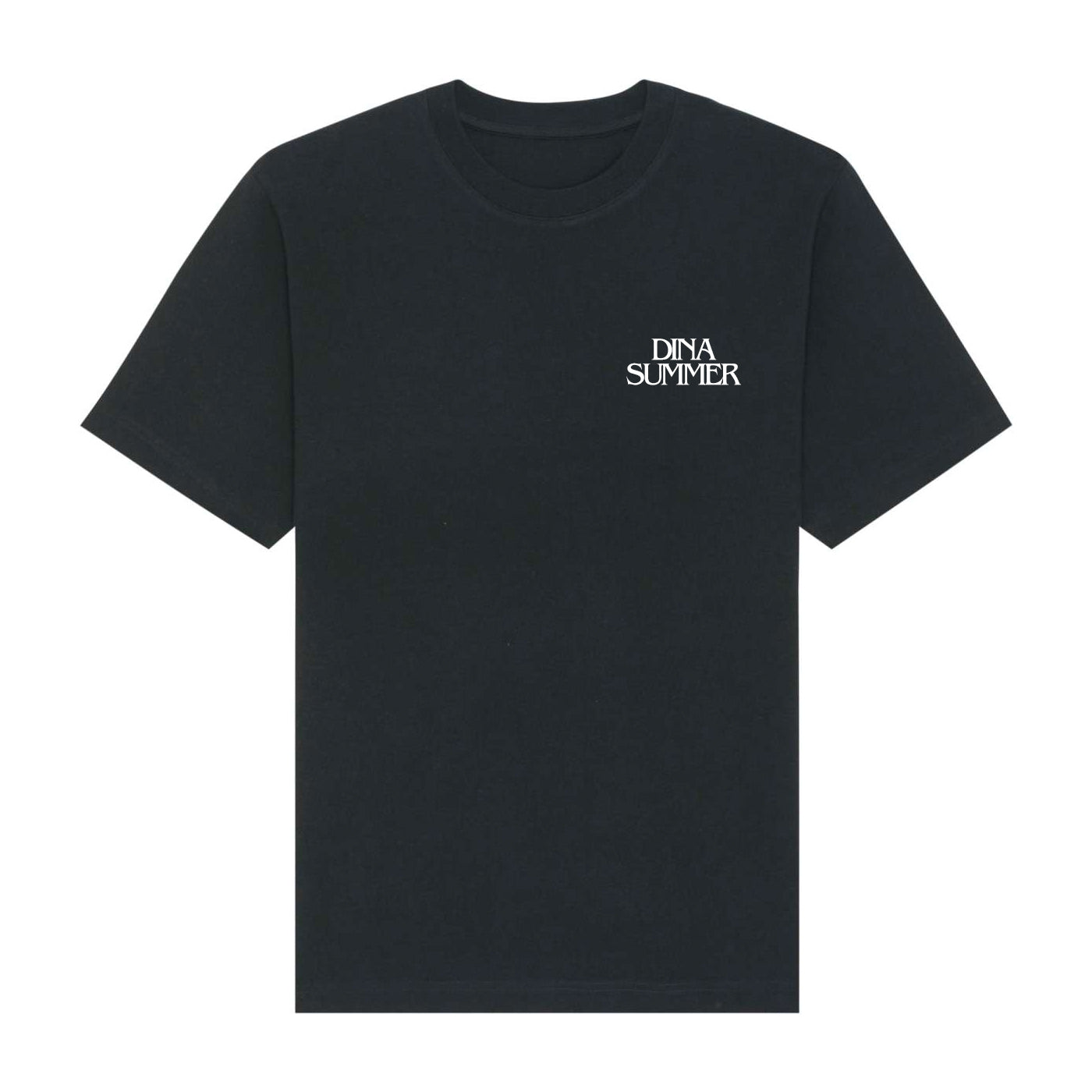 Dina Summer Disco Goth T-Shirt Black (Design 1)