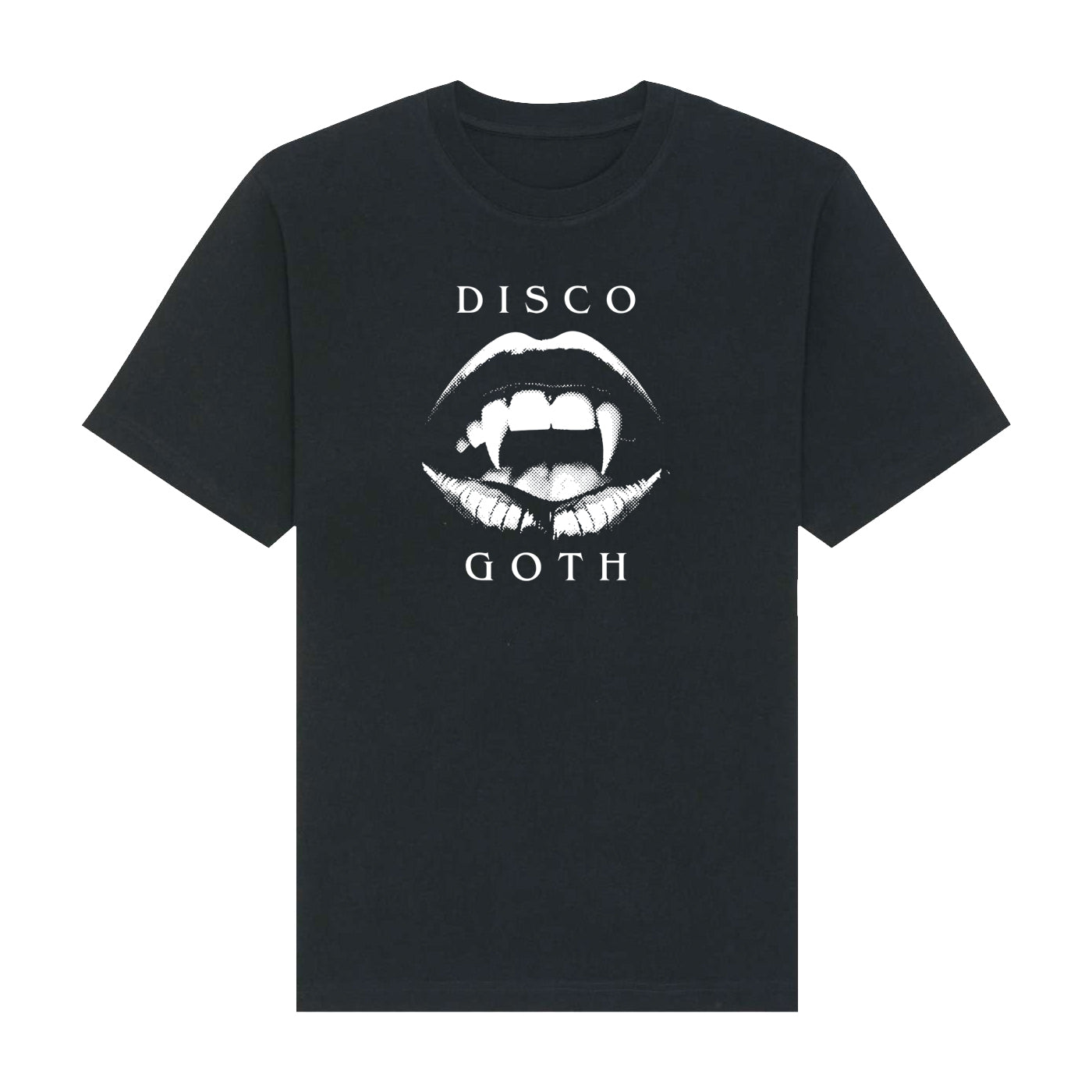 Dina Summer Fangs T-Shirt Edit Black (Design 4)