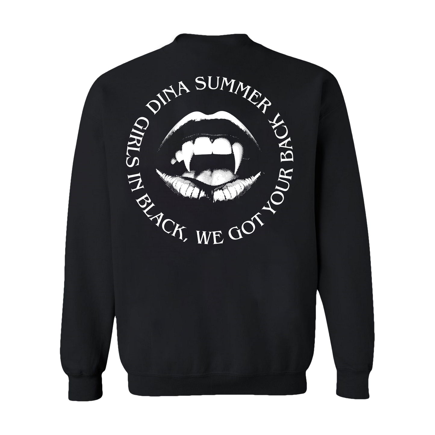 Dina Summer Girls Gang Sweatshirt Black (Design 3)