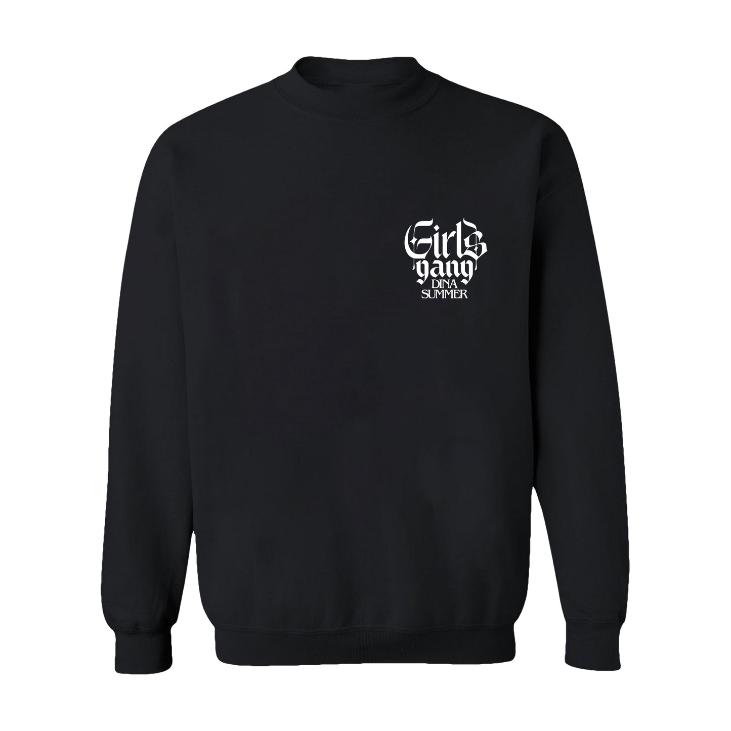 Dina Summer Girls Gang Sweatshirt Black (Design 3)