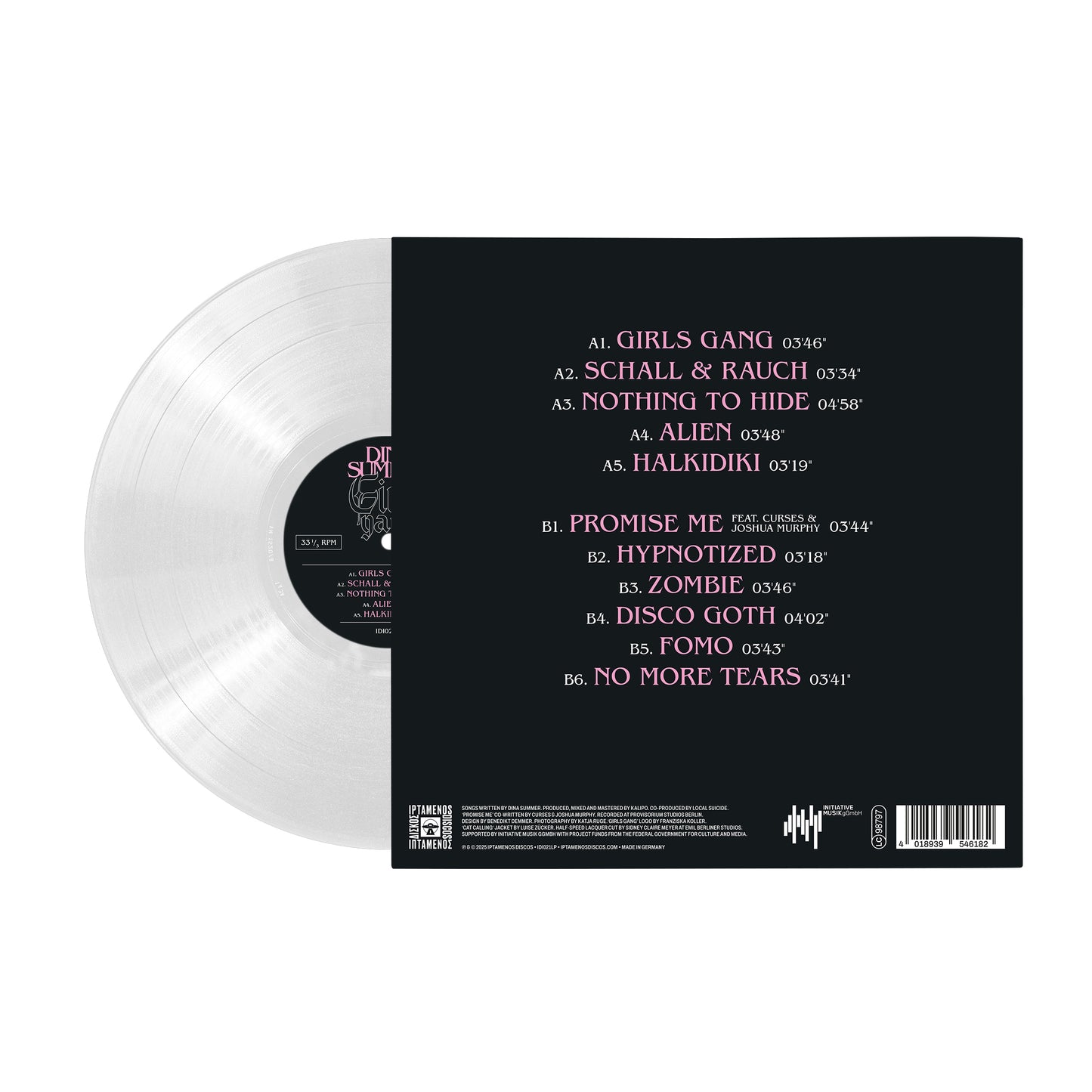 Dina Summer - Girls Gang (IDI021LP) LP
