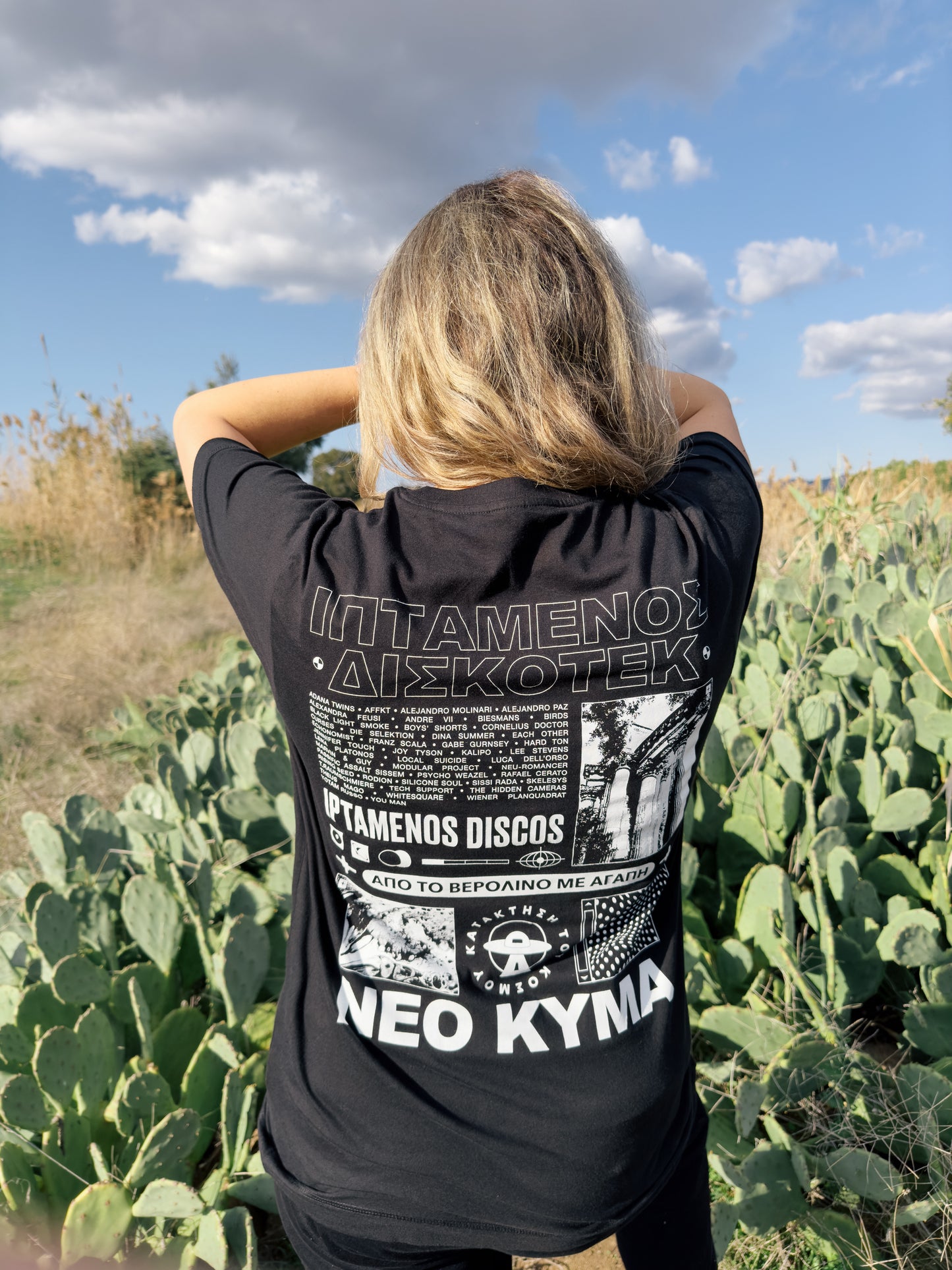 Iptamenos Discos T-Shirt III Black