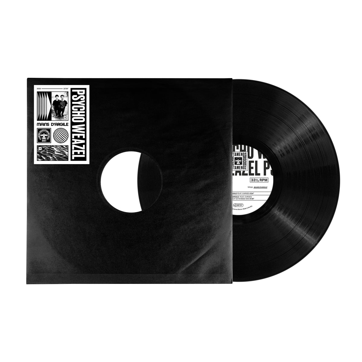 Psycho Weazel - Mains d'argile (IDI017) 12"