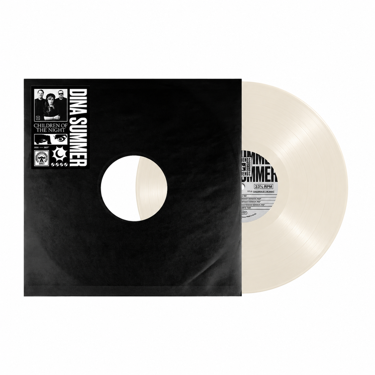Dina Summer - Children Of The Night (IDI027RT) Cream White 12"