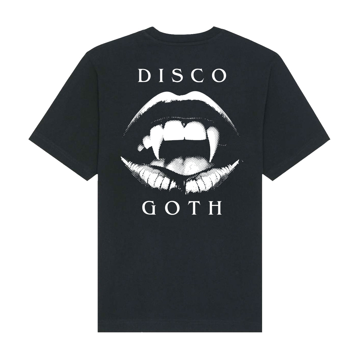 Dina Summer Disco Goth T-Shirt Black (Design 1)