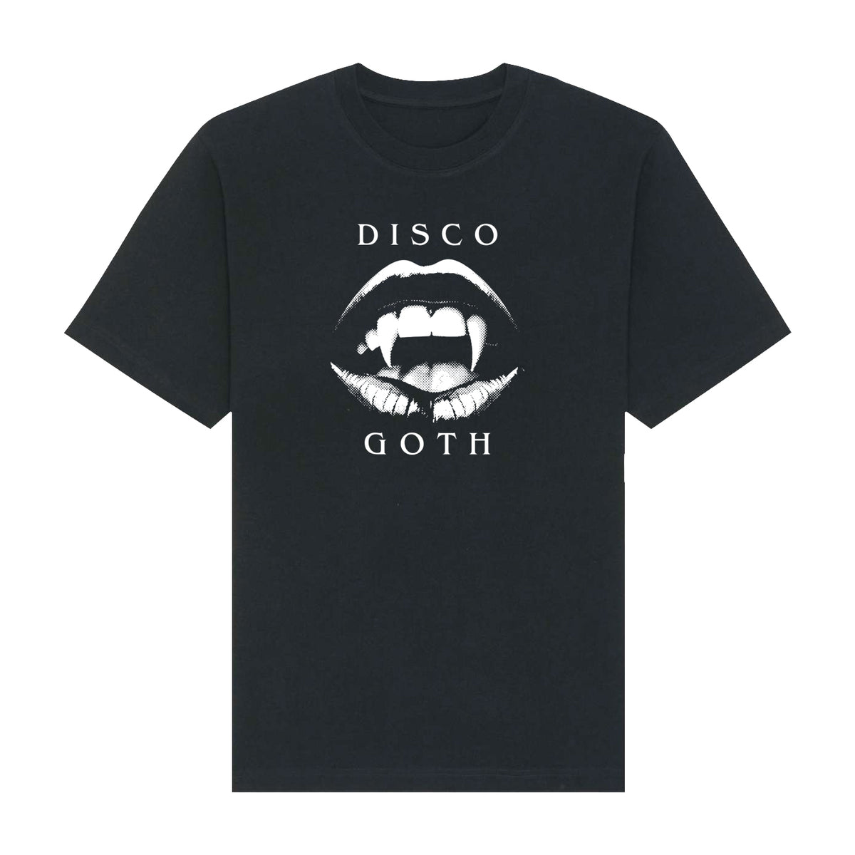 Dina Summer Fangs T-Shirt Edit Black (Design 4)