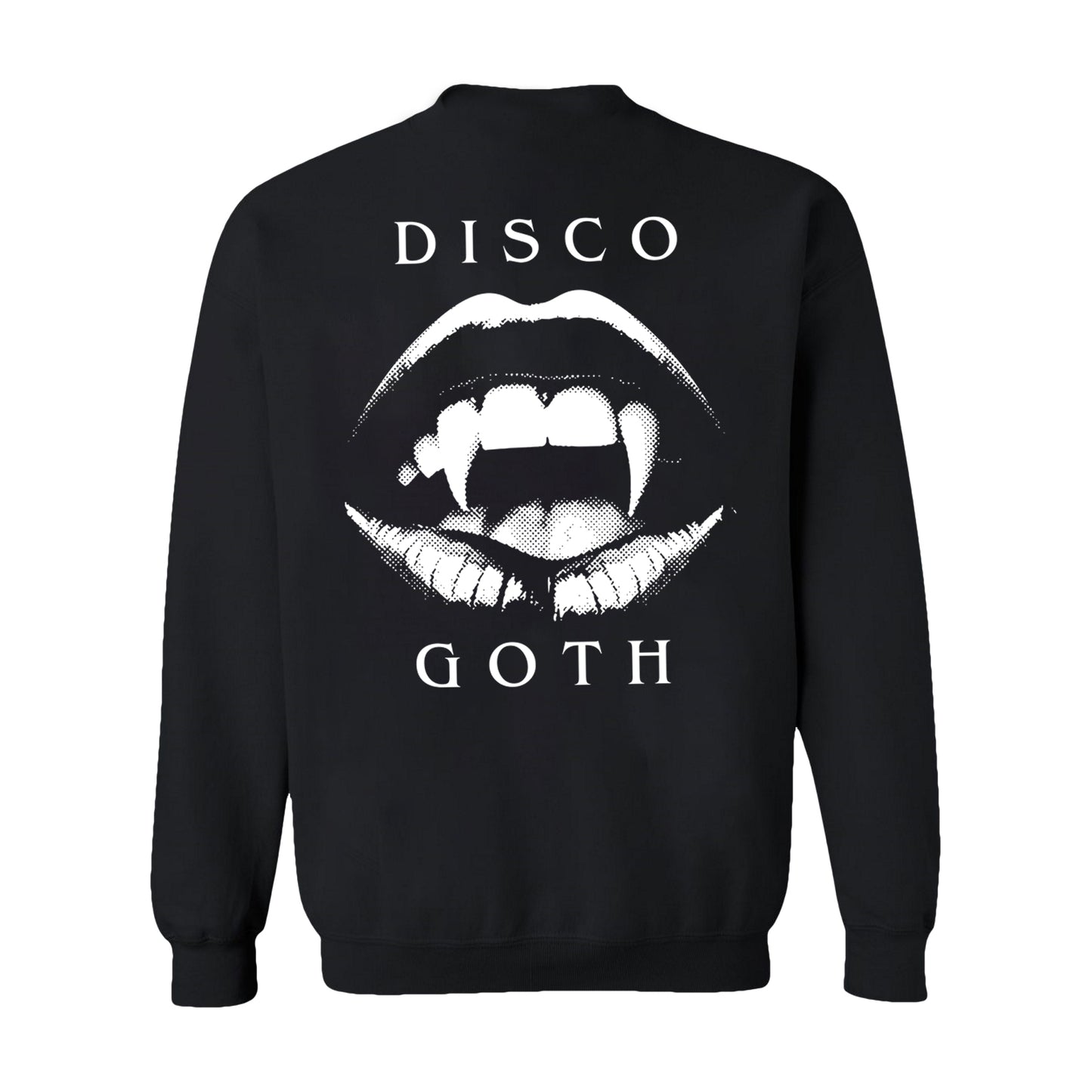 Dina Summer Disco Goth Sweater Black