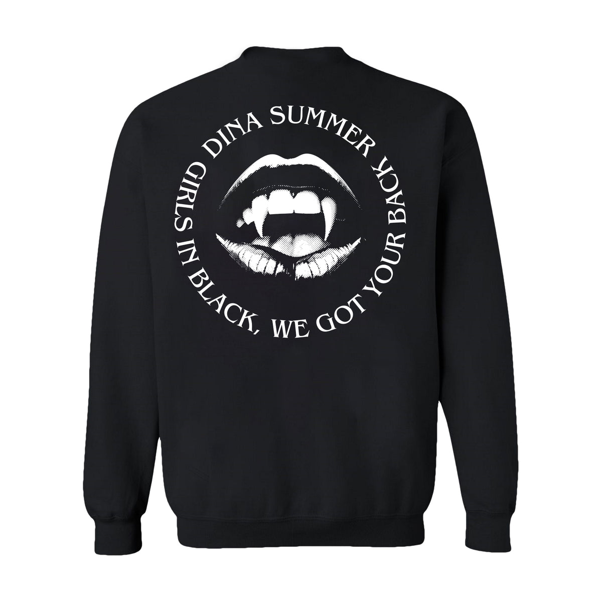 Dina Summer Girls Gang Sweatshirt Black (Design 3)