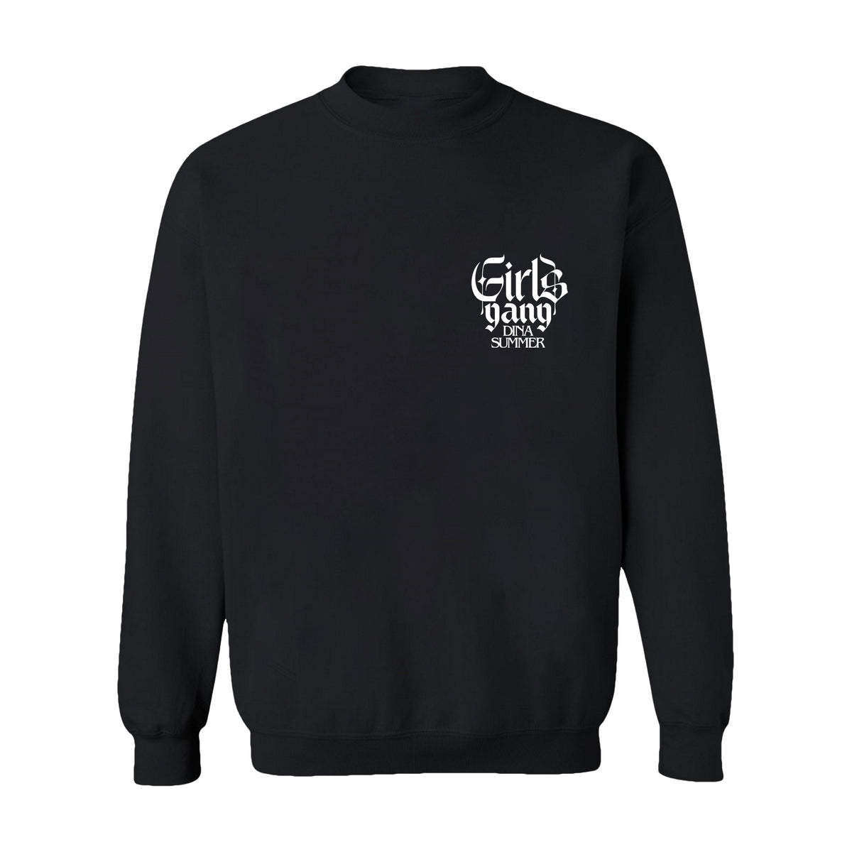 Dina Summer Girls Gang Sweatshirt Black (Design 3)