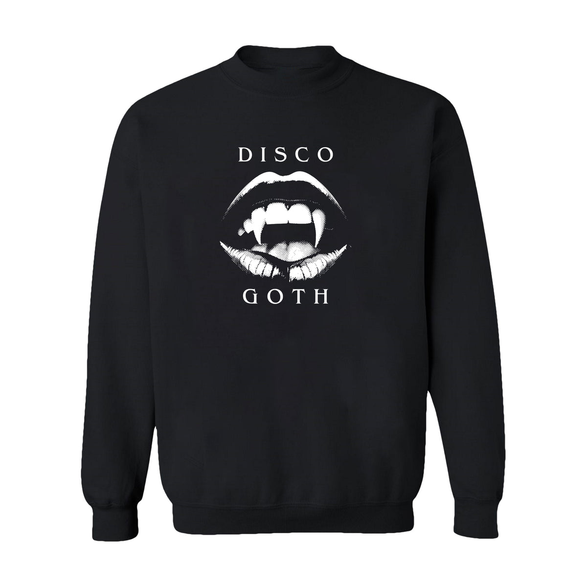 Dina Summer Fangs Sweatshirt Black (Design 4)