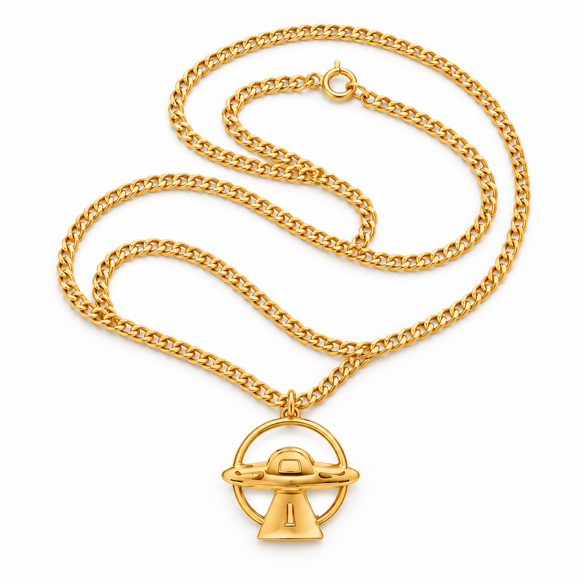 Iptamenos Discos Necklace Gold