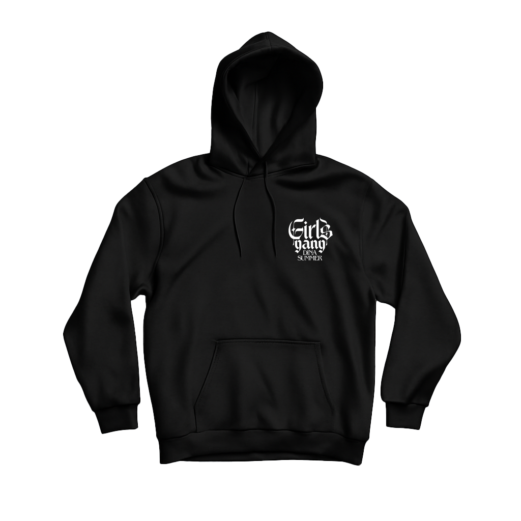 Dina Summer Girls Gang Hoodie Black (Design 3)