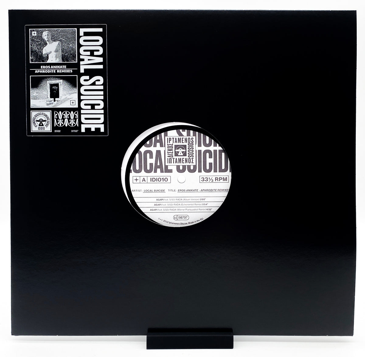 Local Suicide Eros Anikate - Aphrodite Remixes (IDI010) 12" (Repress)