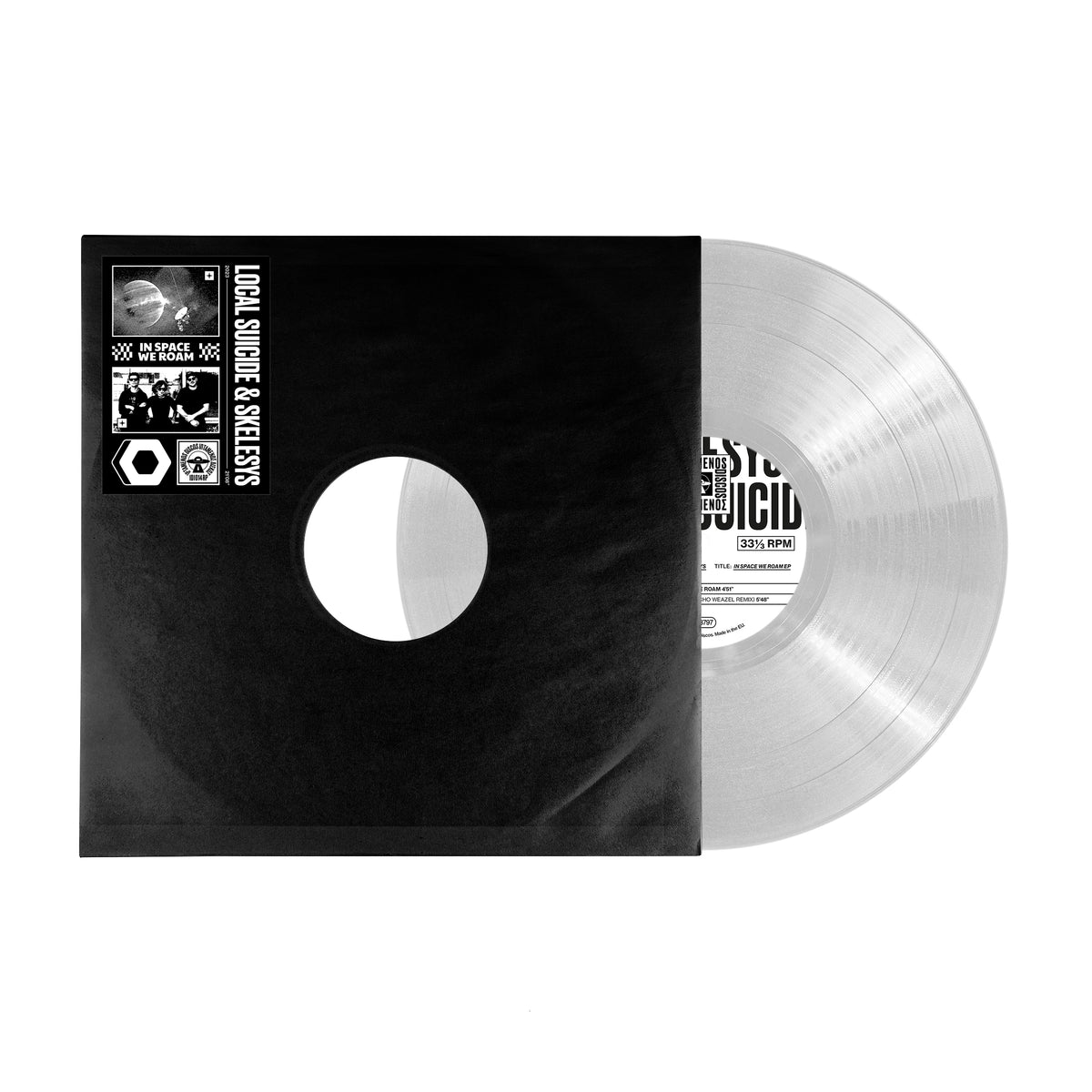 Local Suicide & Skelesys - In Space We Roam (IDI014) 12"