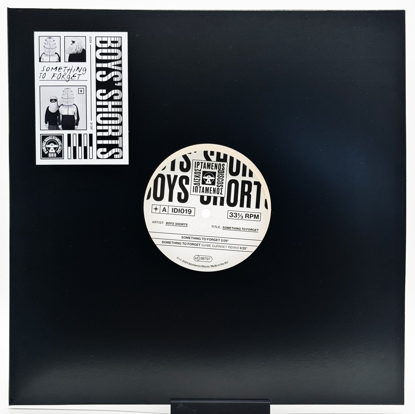 Boys' Shorts - Something To Forget EP (IDI019) 12"