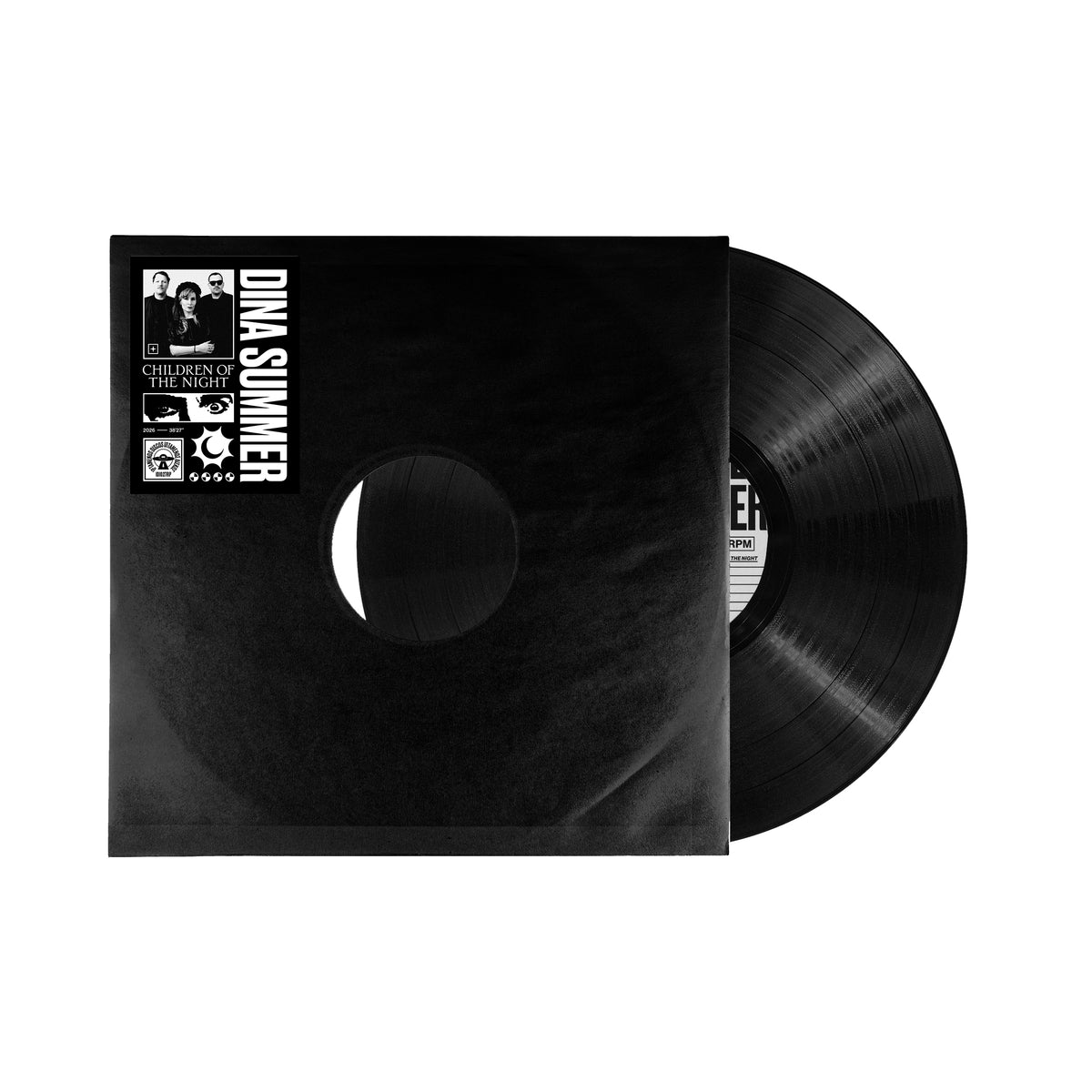 Dina Summer - Children Of The Night (IDI027) Black 12" (Repress)
