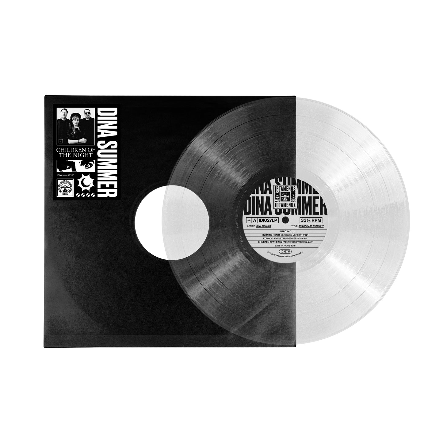 Dina Summer - Children Of The Night (IDI027) Transparent 12"