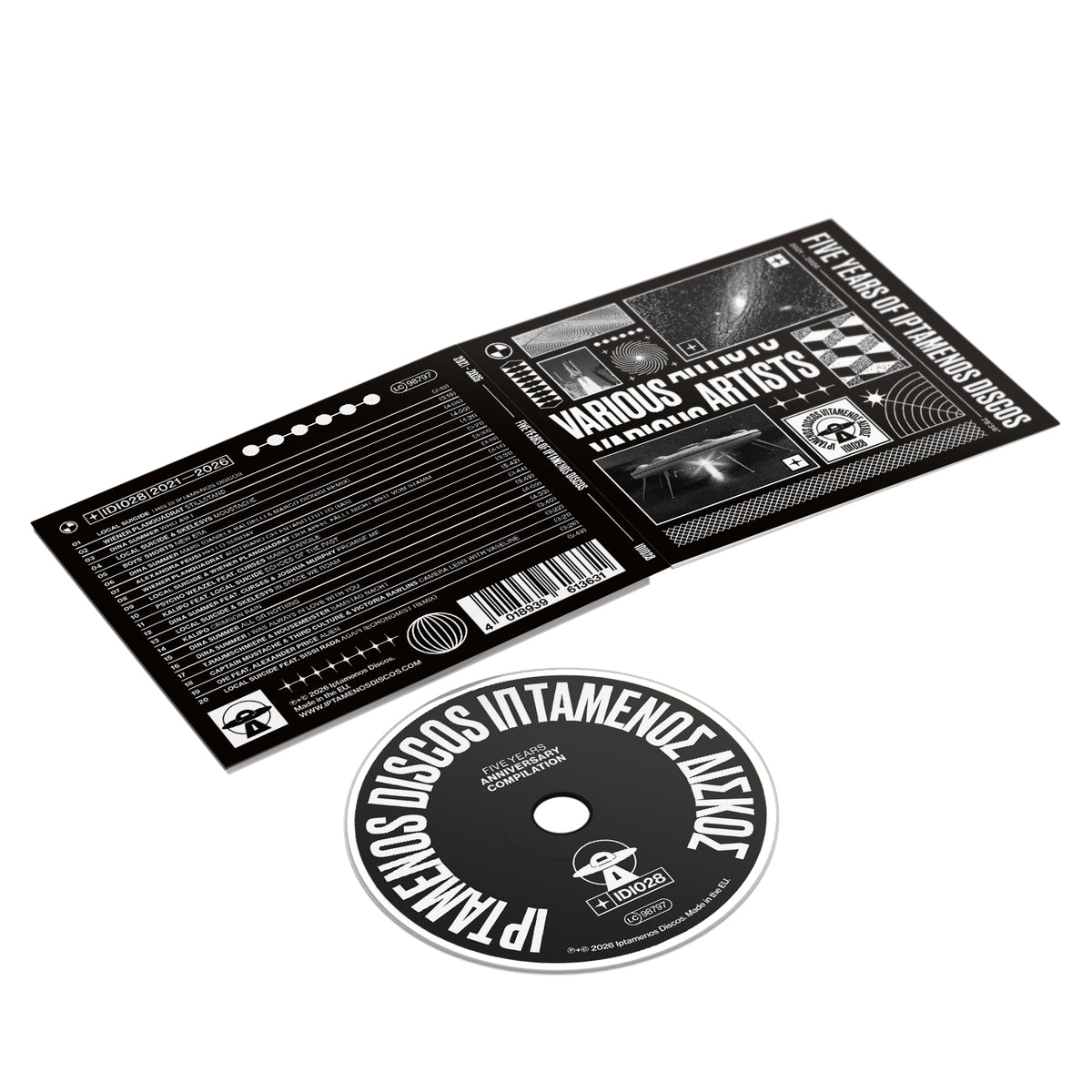 Various Artists - Five Years Of Iptamenos Discos (IDI028CD)