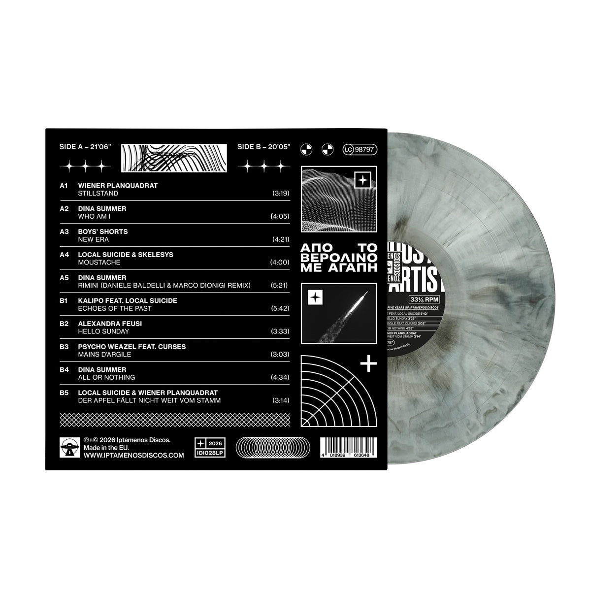 Various Artists - Five Years Of Iptamenos Discos (IDI028LP)