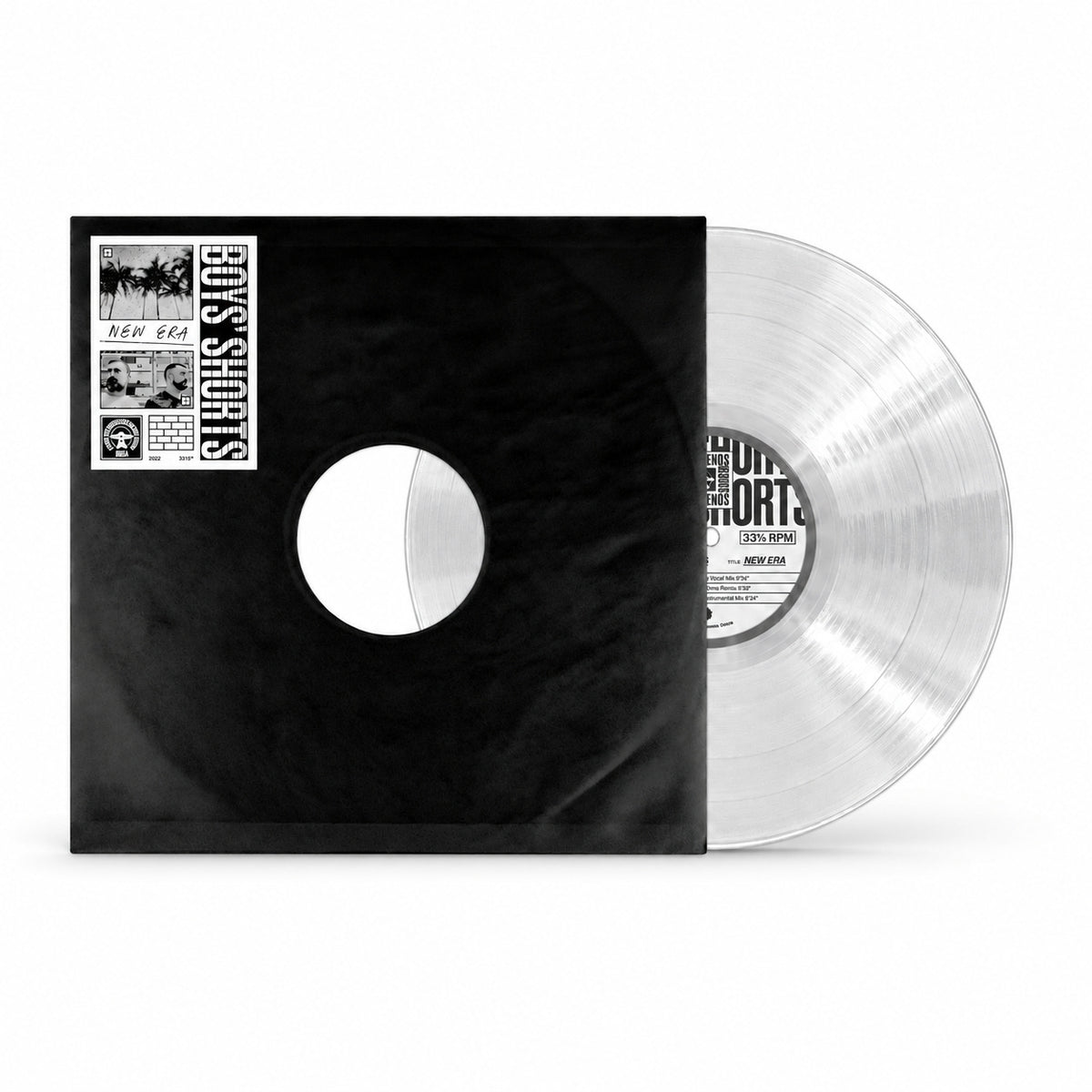 Boys' Shorts - New Era (IDI004) Transparent 12"
