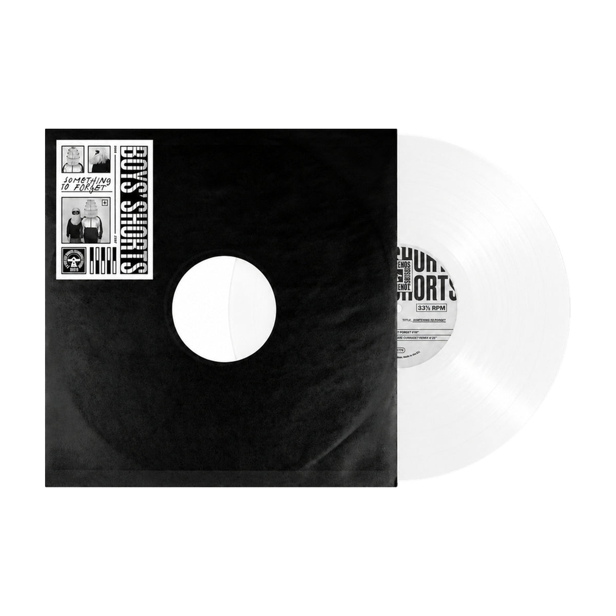 Boys' Shorts - Something To Forget (IDI019) White 12"