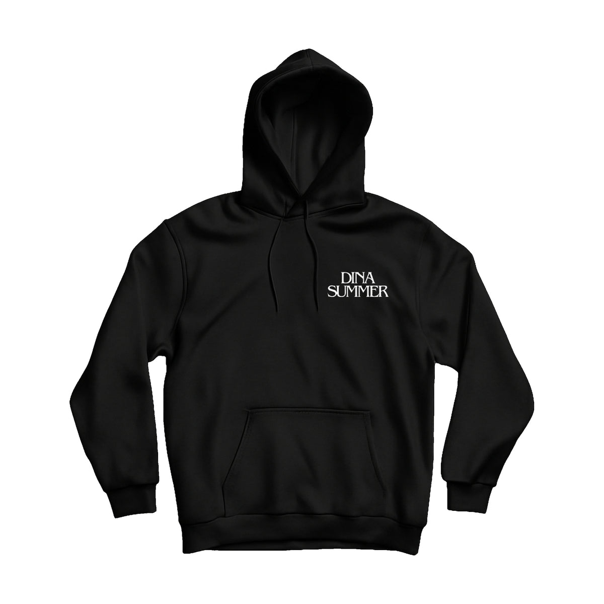 Dina Summer Disco Goth Hoodie Black (Design 1)