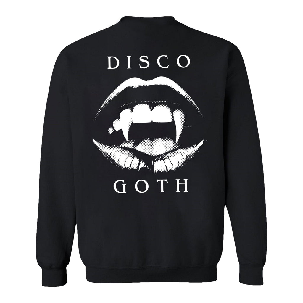 Dina Summer - Disco Goth Sweatshirt Black (Design 1)