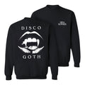 Dina Summer - Disco Goth Sweatshirt Black (Design 1)