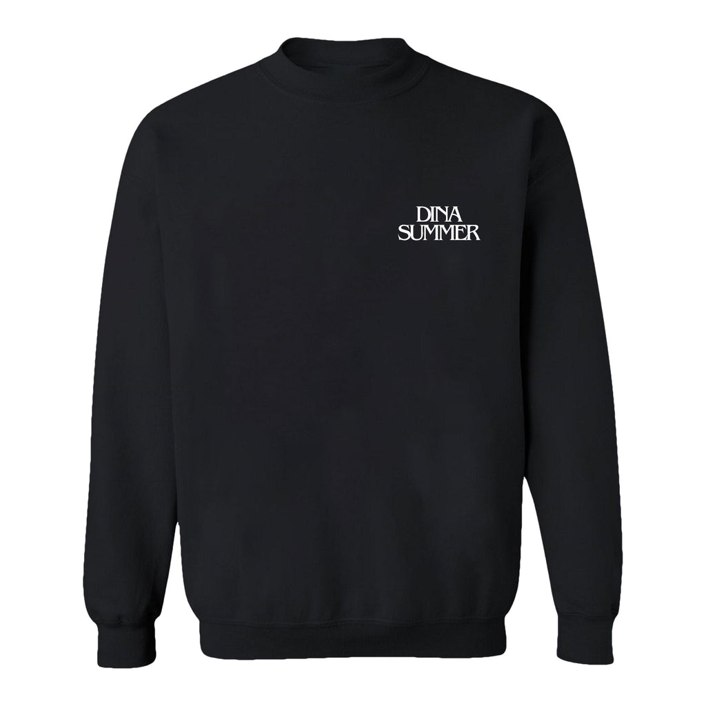 Dina Summer - Disco Goth Sweatshirt Black (Design 1)