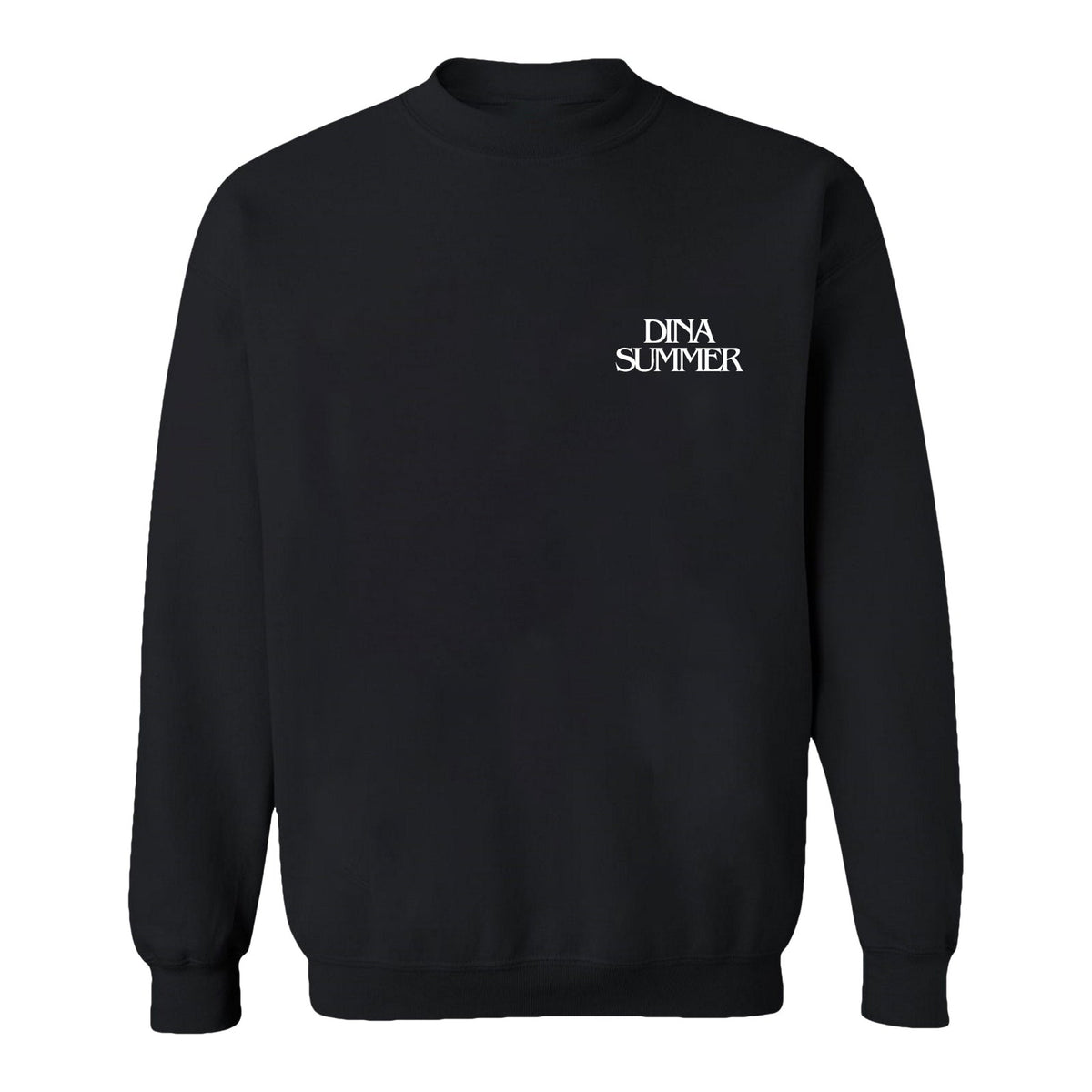 Dina Summer - Disco Goth Sweatshirt Black (Design 1)