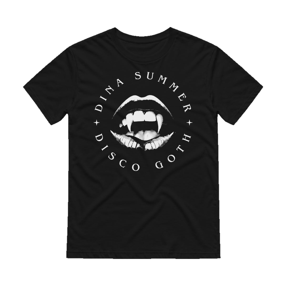 Dina Summer Disco Goth T-Shirt Black #2