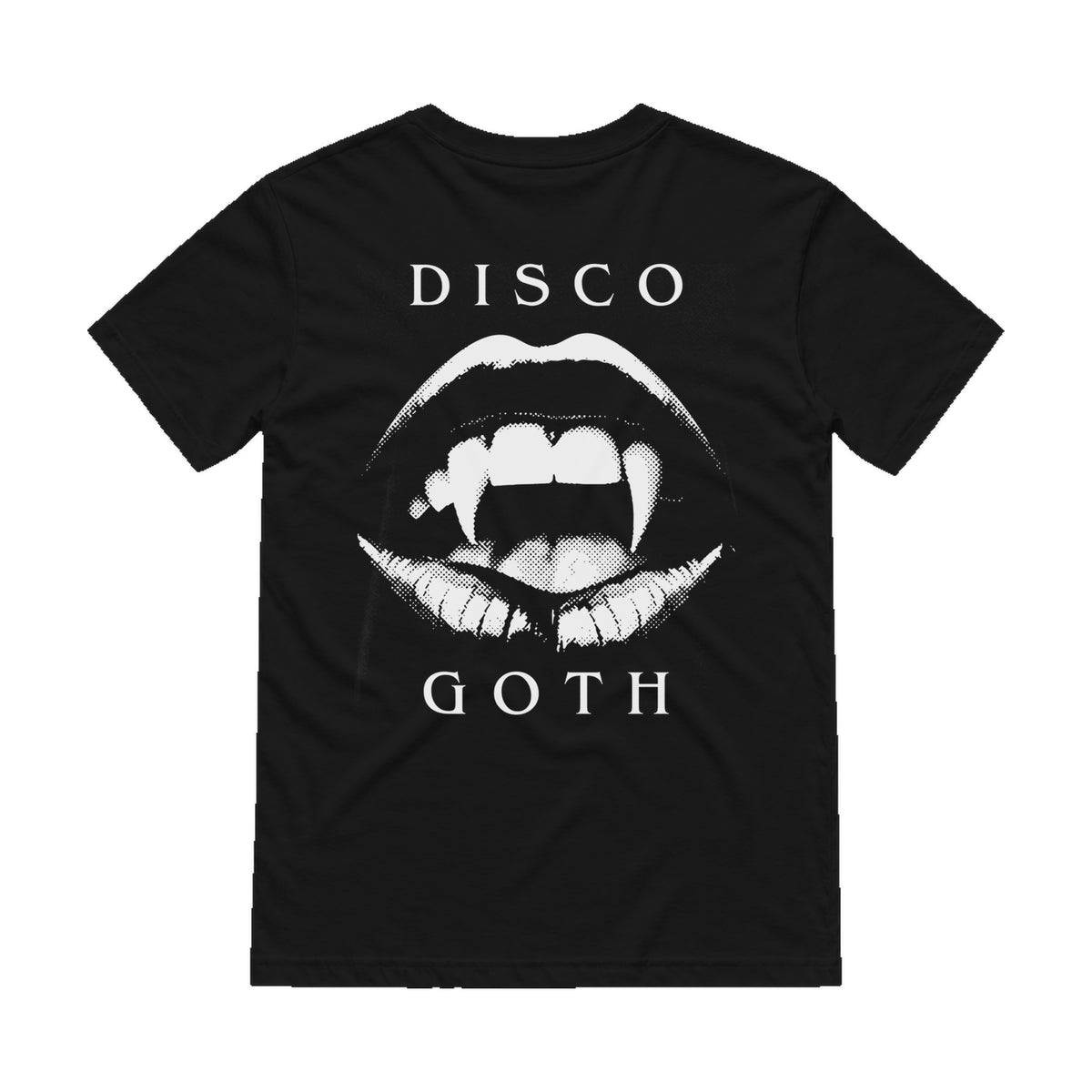 Dina Summer Disco Goth T-Shirt Black (Design 1)