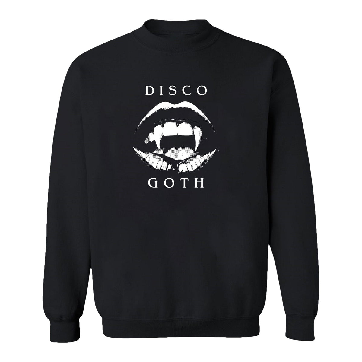 Dina Summer - Fangs Sweatshirt Black (Design 4)