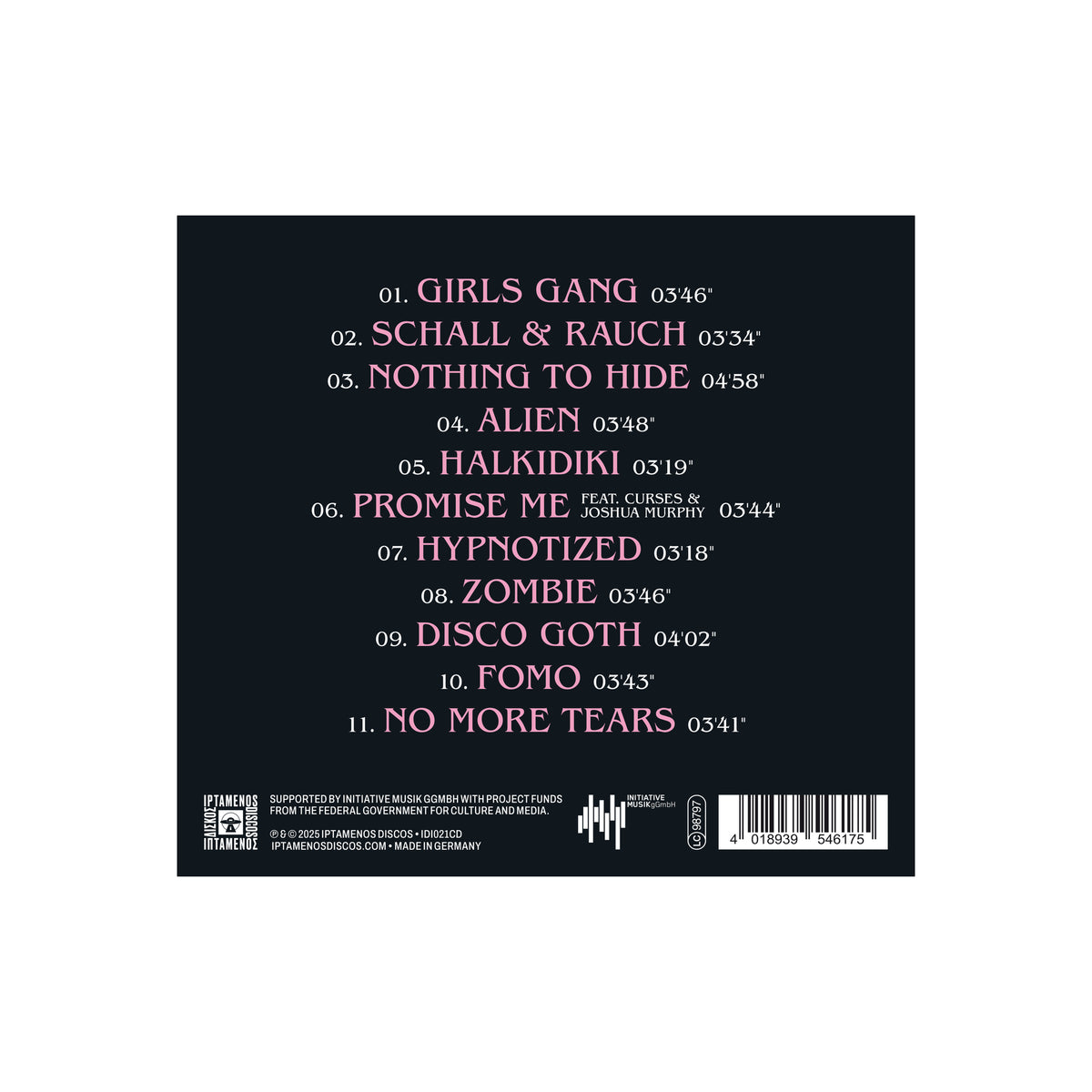 Dina Summer - Girls Gang (IDI021CD) CD