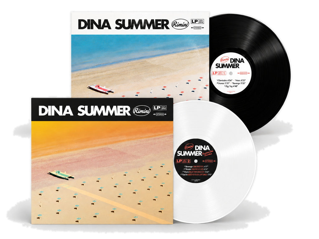 Dina Summer - Rimini - Editione Extra Lusso (AL387VED) Black / White 2LP