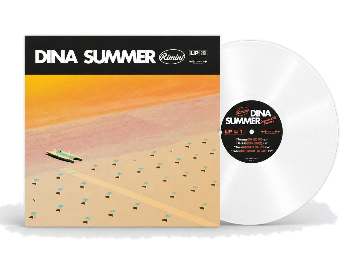 Dina Summer - Rimini - Editione Extra Lusso (AL387VED) Black / White 2LP