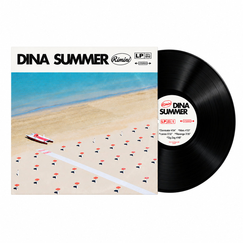 Dina Summer - Rimini (AL387RP) Black Repress LP