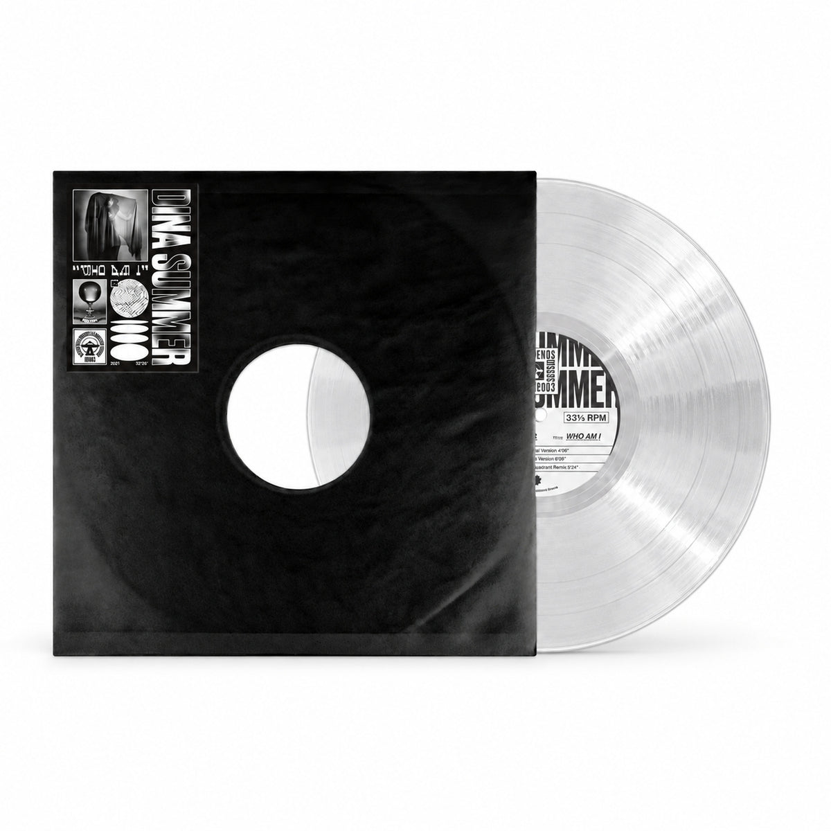 Dina Summer - Who Am I (IDI003) Transparent 12"