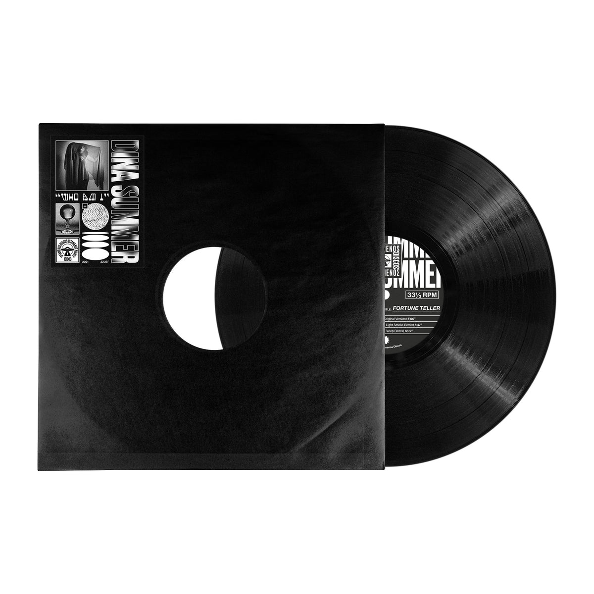 Dina Summer - Who Am I (IDI003RP) Black Repress 12"