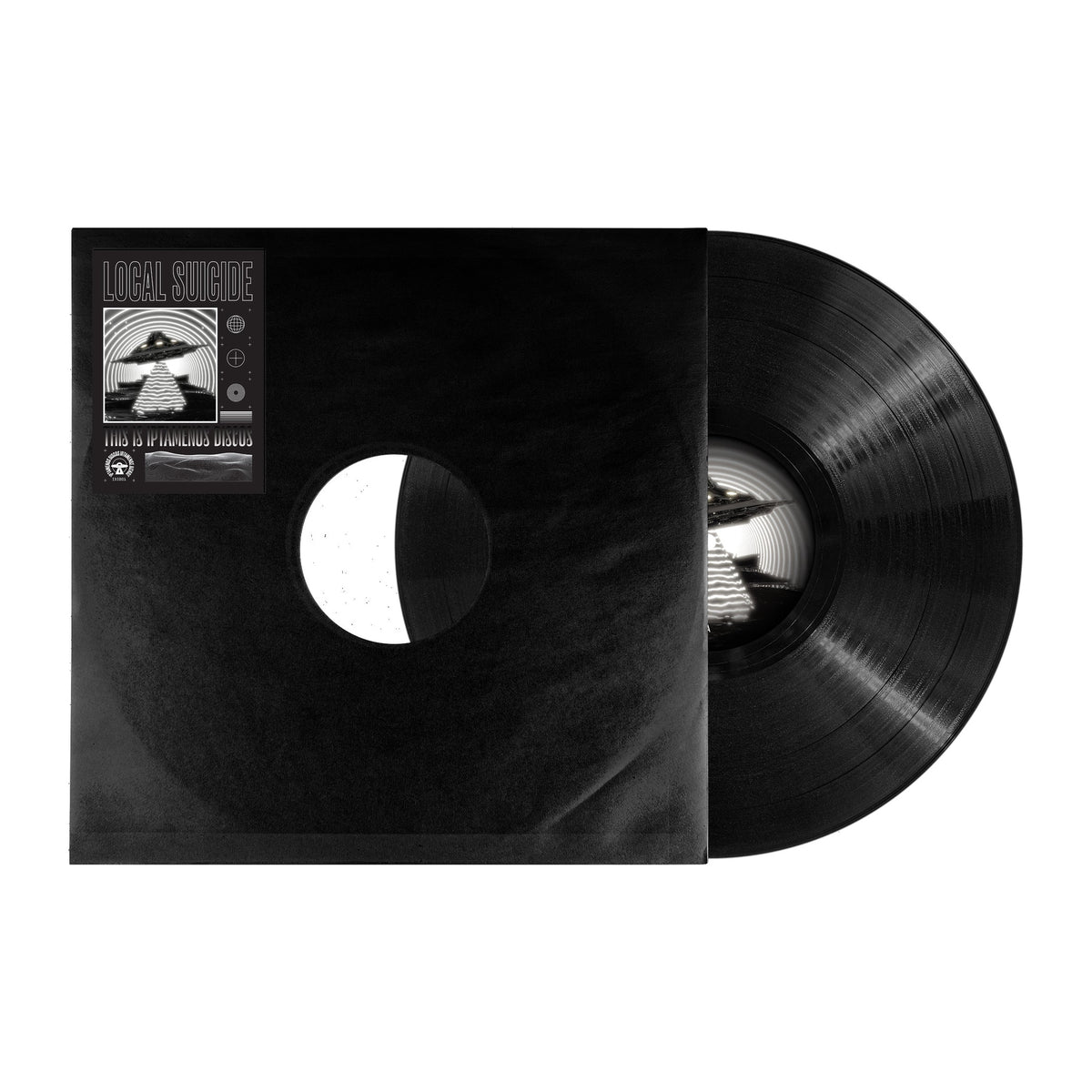 Local Suicide - This Is Iptamenos Discos (IDI001RP) Black Repress 12"