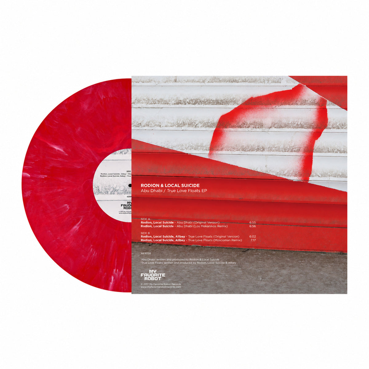Rodion & Local Suicide - Abu Dhabi / True Love Floats (IDIRI002) 12"