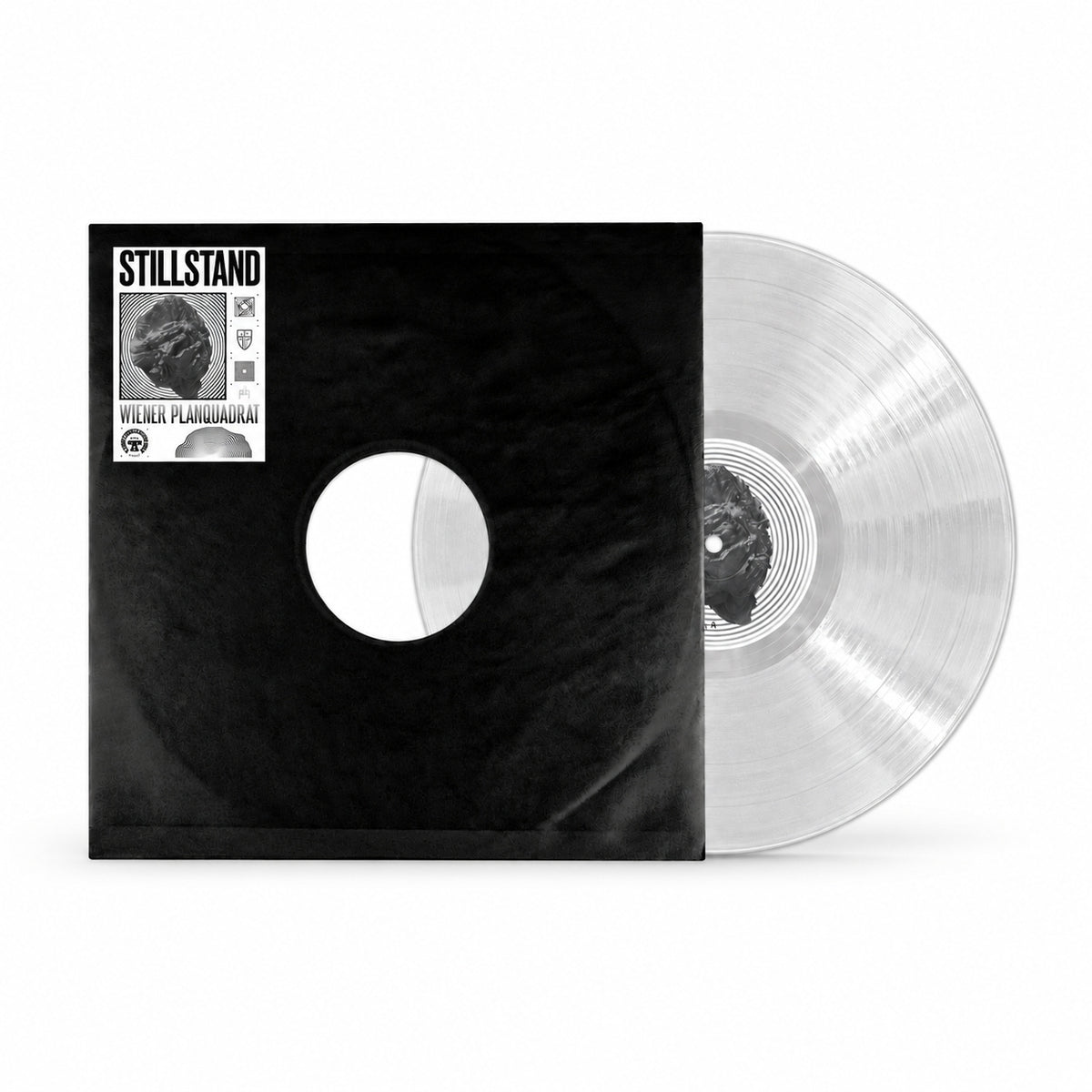 Wiener Planquadrat - Stillstand (IDI002) Transparent 12"
