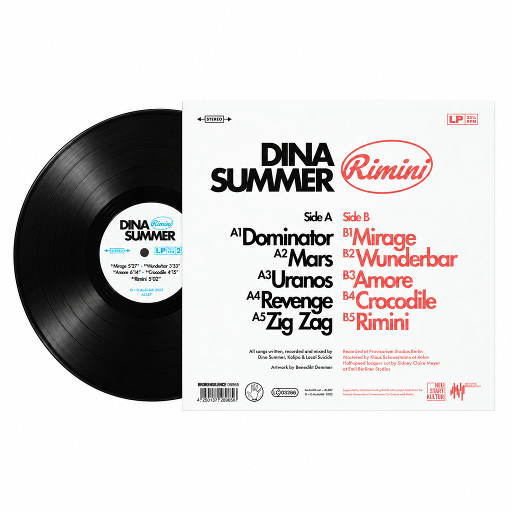 Dina Summer - Rimini (AL387) Black LP