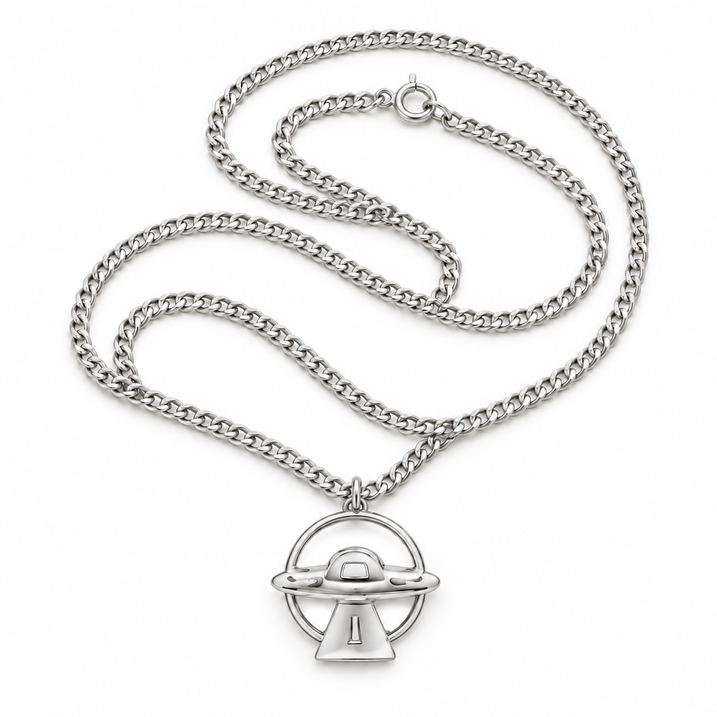 Iptamenos Discos Necklace Silver