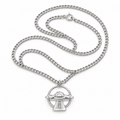 Iptamenos Discos Necklace Silver