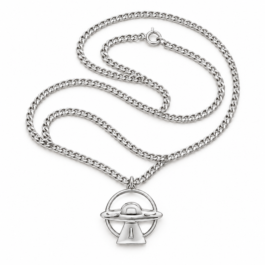 Iptamenos Discos Necklace Silver