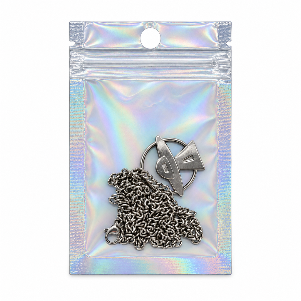 Iptamenos Discos Necklace Silver